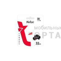 Карта памяти 32 Гб MicroSD Netac  P500  Eco  Class 10 без адаптера