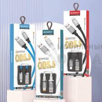 Кабель USB RECRSI DA-13 Lightning чёрный