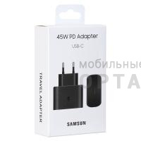 Orig Samsung, сетевое зарядное устройство USB-C 45W PD Adapter, черный (Dubai) Orig Samsung, сетевое зарядное устройство USB-C 45W PD Adapter, черный (Dubai)