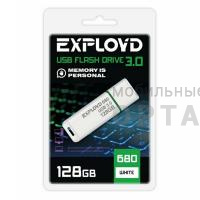 USB 3.0  128GB  Exployd  680  белый USB 3.0  128GB  Exployd  680  белый
