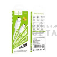 Кабель Type-c to Type-c Hoco Premium X88 2м, белый