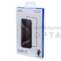 Стекло защитное KEEPHONE SILICONE HD силиконовый бортик, для iPhone 16 Pro Max (6.9) Стекло защитное KEEPHONE SILICONE HD силиконовый бортик, для iPhone 16 Pro Max (6.9)
