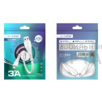 Кабель USB RECRSI CA881 Type-C белый Кабель USB RECRSI CA881 Type-C белый