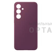 Чехол силикон COVER, бархатная подкладка в упаковке, Tecno Spark 30, фиолетовый